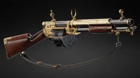 Стимпанк винтовка дизельпанк