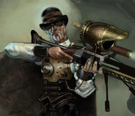 Дизельпанк арбалетчик