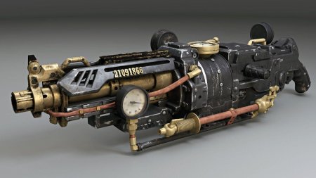 Стимпанк винтовка