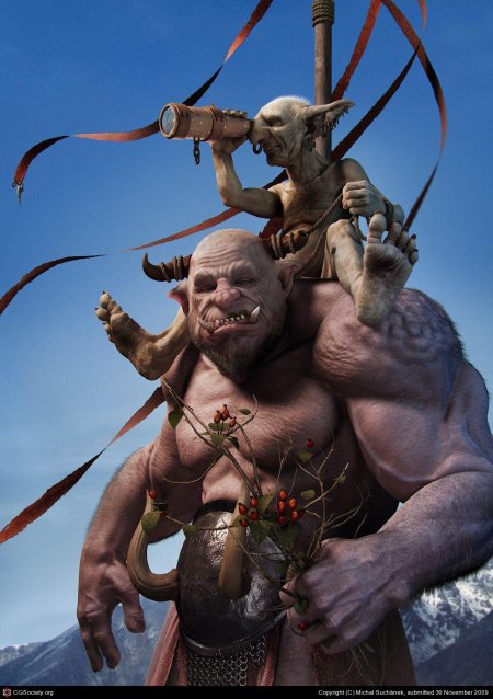 Орки огры Тролли гоблины