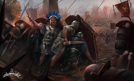 Римский Центурион арт битва