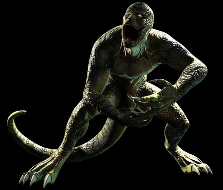 Lizard the amazing Spider man 2012