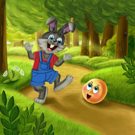 Заяц и Колобок