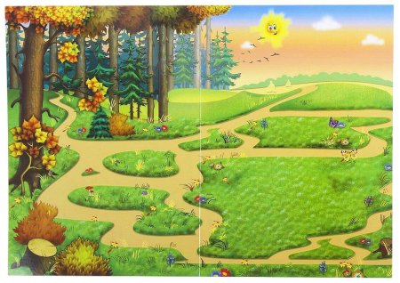 Игра Лесная тропинка Лабиринт