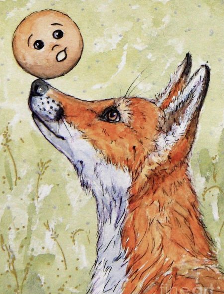 Рисунок лисы