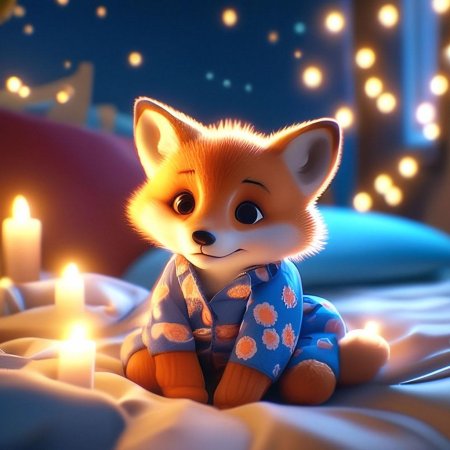 Спокойной ночи Лисенок