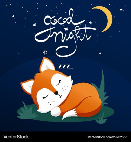 Спокойной ночи Лисенок