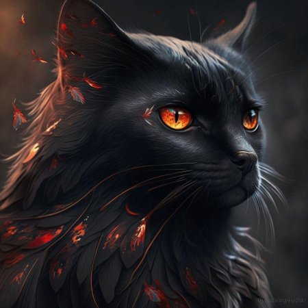 Огненный кот