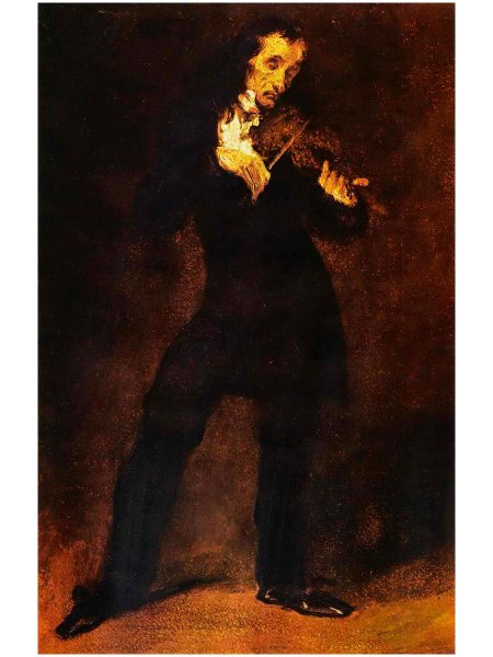 Делакруа Паганини