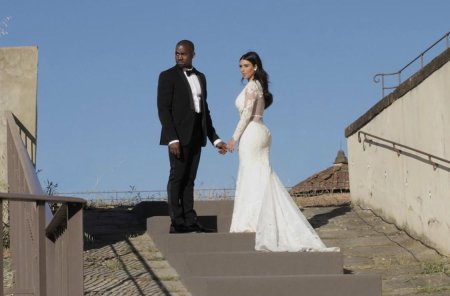 Ким Кардашьян и Канье Уэст свадьба