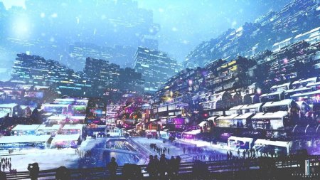 Лос Анджелес киберпанк