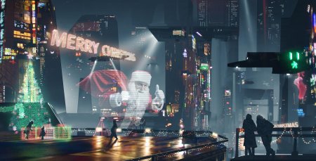 Киберпанк новый год