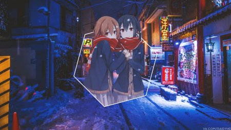 Токио улица Cyberpunk