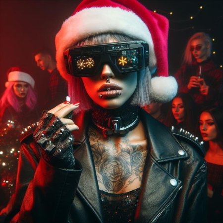 Киберпанк новый год