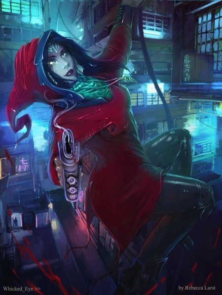 Cyberpunk 2077 Ребекка