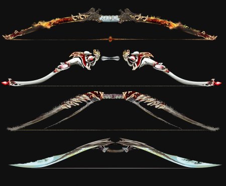 Lineage 2 оружие арт Draconic Bow