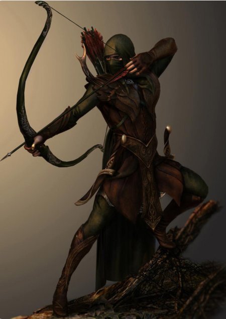 Монстр лучник