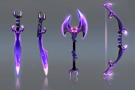 Референс оружия фэнтези