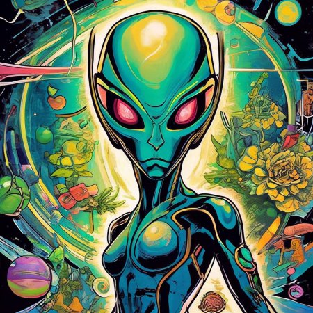 Тату инопланетянин