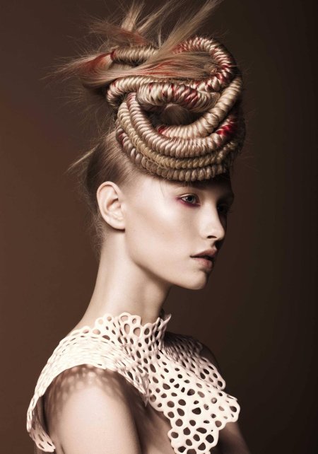 Необычные прически