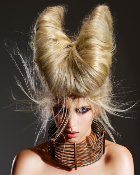 Авангардные прически