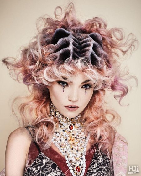 Авангардные прически