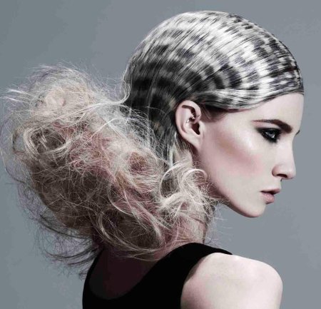 Авангардные прически