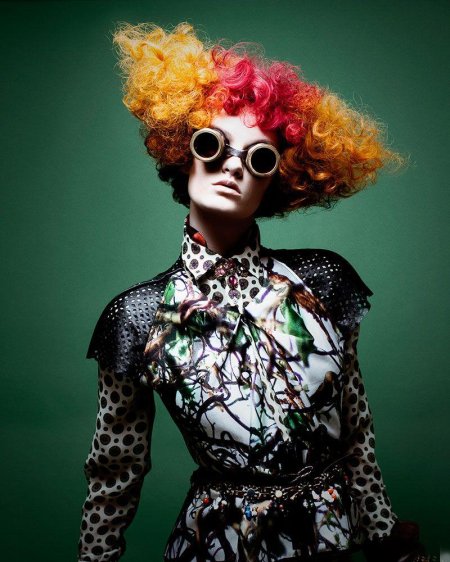 Необычные прически