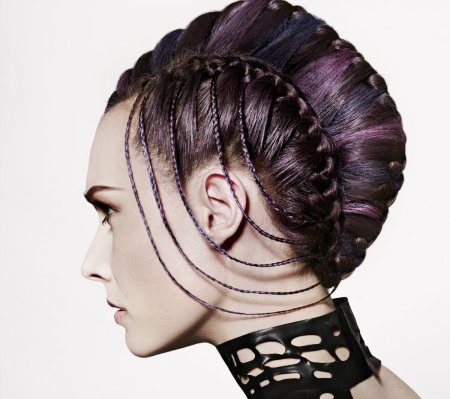 Авангардные прически