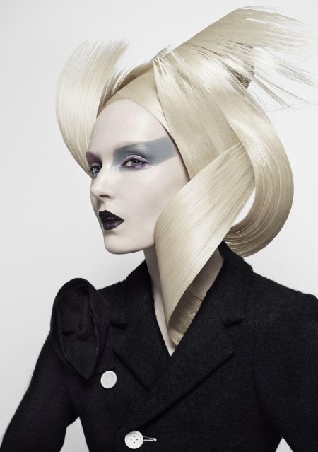 Прически в стиле футуризм