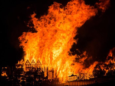 Великий пожар в Лондоне в 1666