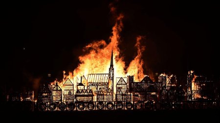 Великий пожар в Лондоне в 1666