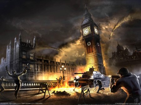 Лондон горит