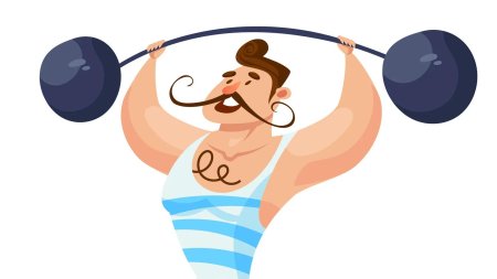 Цирковой силач