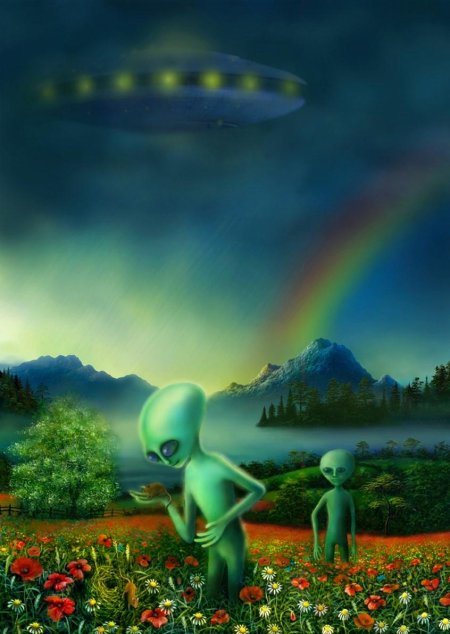 Инопланетные пейзажи