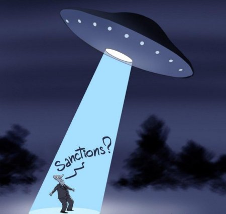 Летающая тарелка карикатура