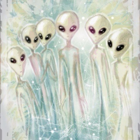 Картина инопланетянин