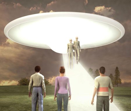 НЛО встречи людей