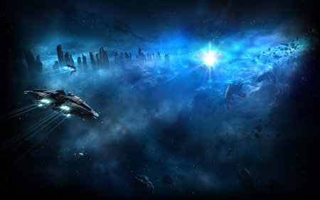 Космические корабли в игре Eve online