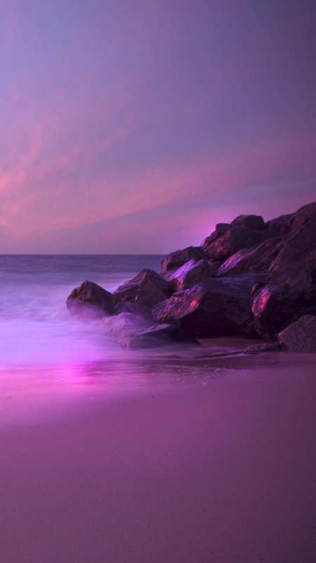 Фиолетовая природа