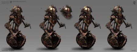 Двемерские механизмы Concept Art