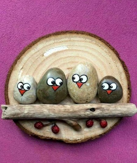 Поделки из камней