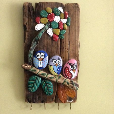 Панно на спиле дерева