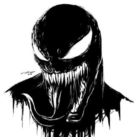 Веном вектор лицо