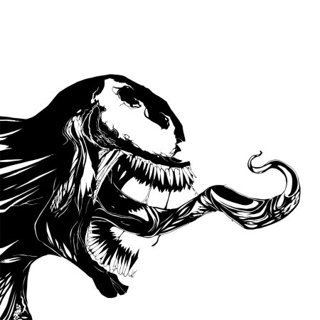 Venom наклейка на авто