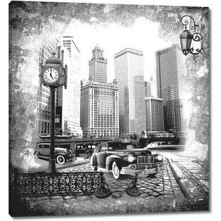 Картины городов для интерьера
