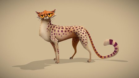 Арт вайлд крафт гепард