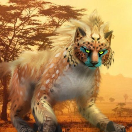 Смилодон фаталис арт