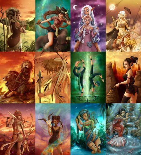 Знаки зодиака фэнтези