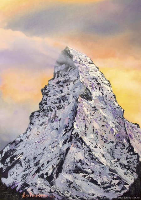 Маттерхорн Швейцария живопись